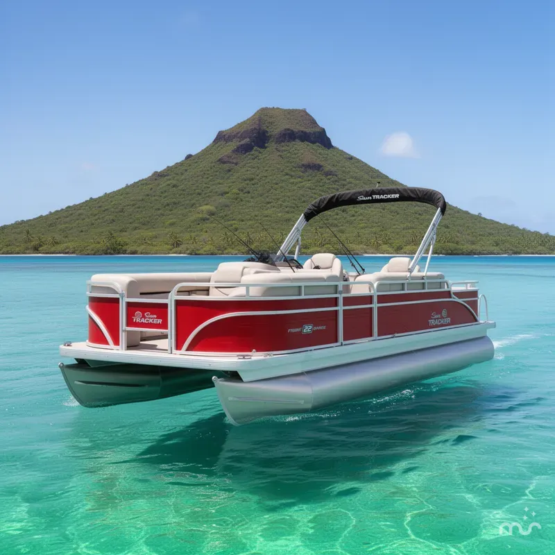 Slide: The Image of Sun Tracker Fishin' Barge 22 DLX 2026 - 3