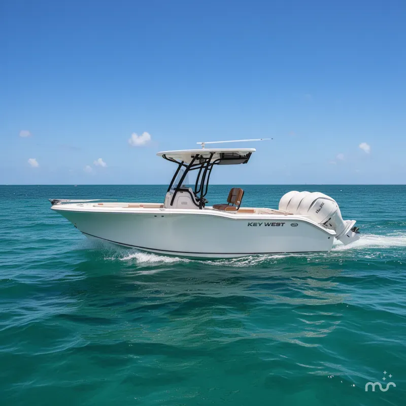 Slide: The Image of Key West 244 Center Console 2025 - 2