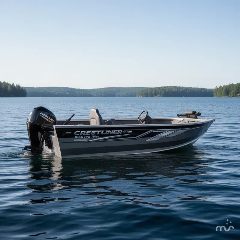 Slide: The Image of Crestliner 1650 Pro Tiller 2026 - 0