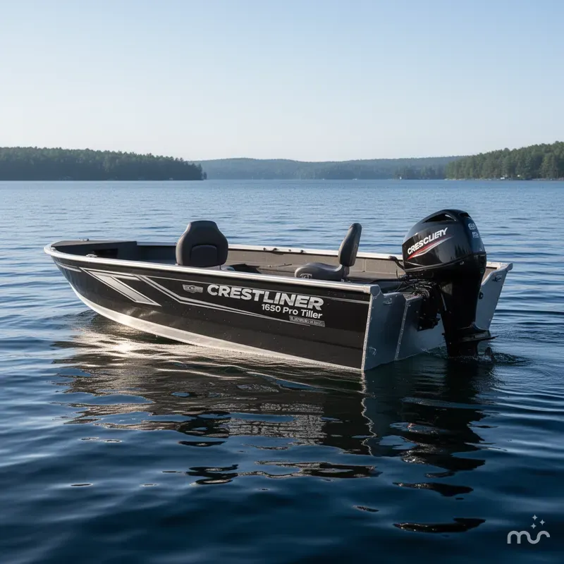 Slide: The Image of Crestliner 1650 Pro Tiller 2026 - 1