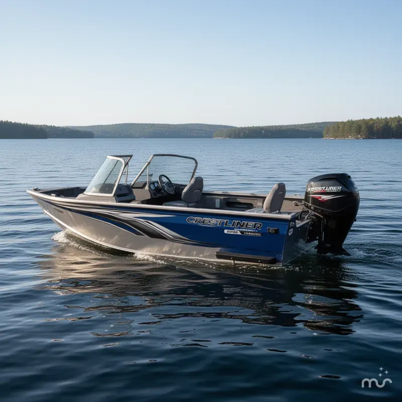 Slide: The Image of Crestliner 1750 Hawk 2026 - 1
