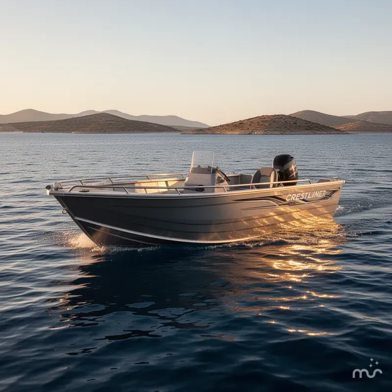 Slide: The Image of Crestliner 1750 Hawk 2026 - 2