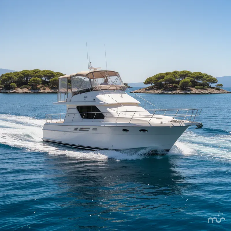 The Image of Silverton 392 Motor Yacht 2001 - 0