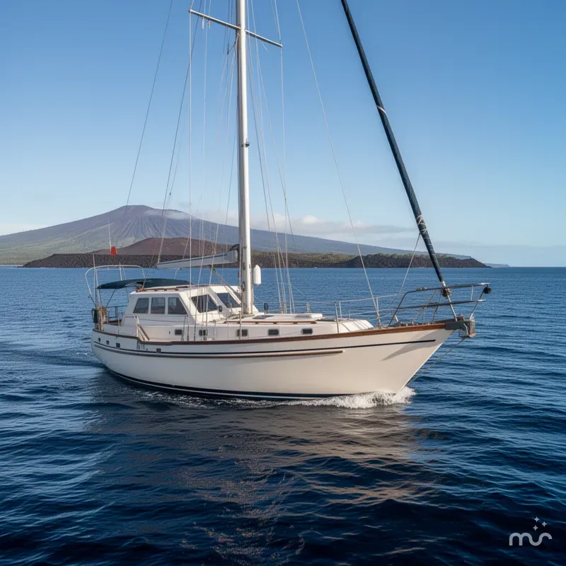 Slide: The Image of Tayana 460 Vancouver Pilothouse 2002 - 2