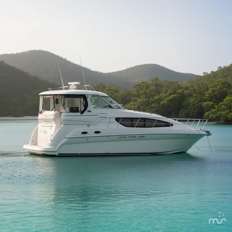 Slide: The Image of Sea Ray 390 Motor Yacht 2004 - 2