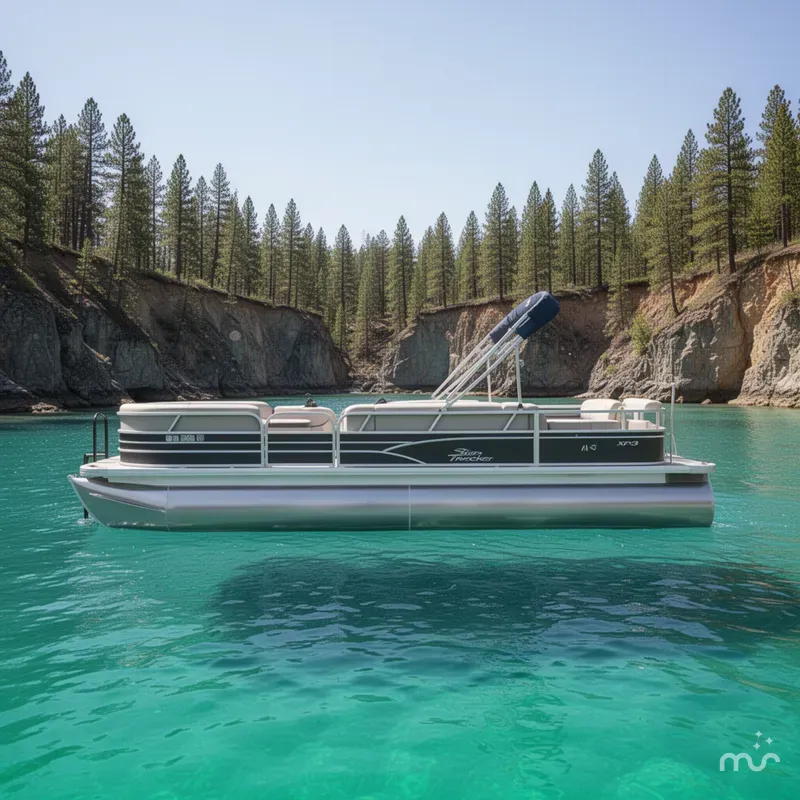 Slide: The Image of Sun Tracker Party Barge 24 XP3 2015 - 2