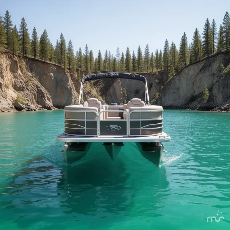 Slide: The Image of Sun Tracker Party Barge 24 XP3 2015 - 3