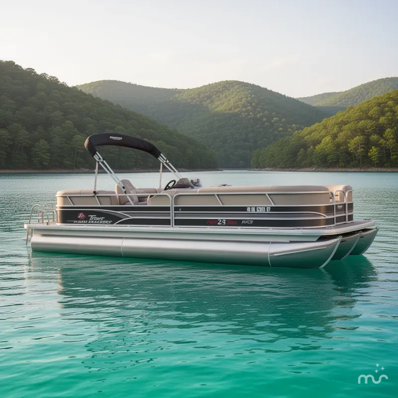 Slide: The Image of Sun Tracker Party Barge 24 XP3 2015 - 2