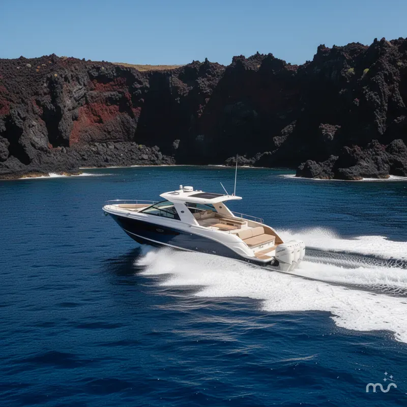 Slide: The Image of Sea Ray SLX 400 Outboard 2019 - 4