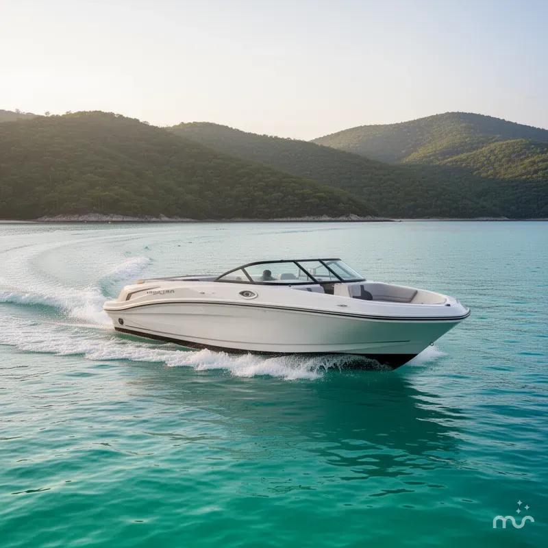 Slide: The Image of Bayliner VR6 Bowrider OB 2023 - 2