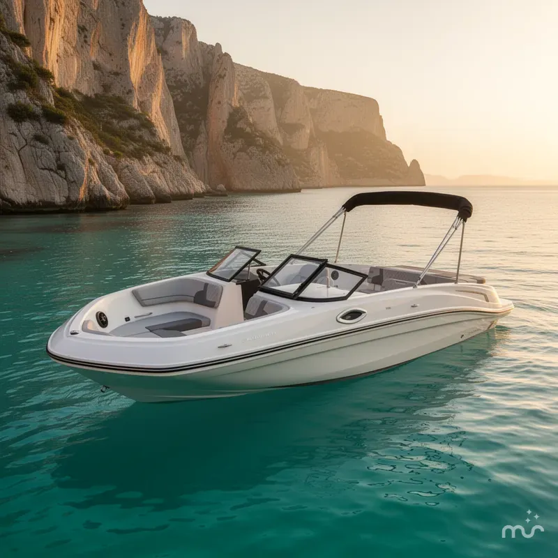 Slide: The Image of Bayliner VR6 Bowrider OB 2023 - 2