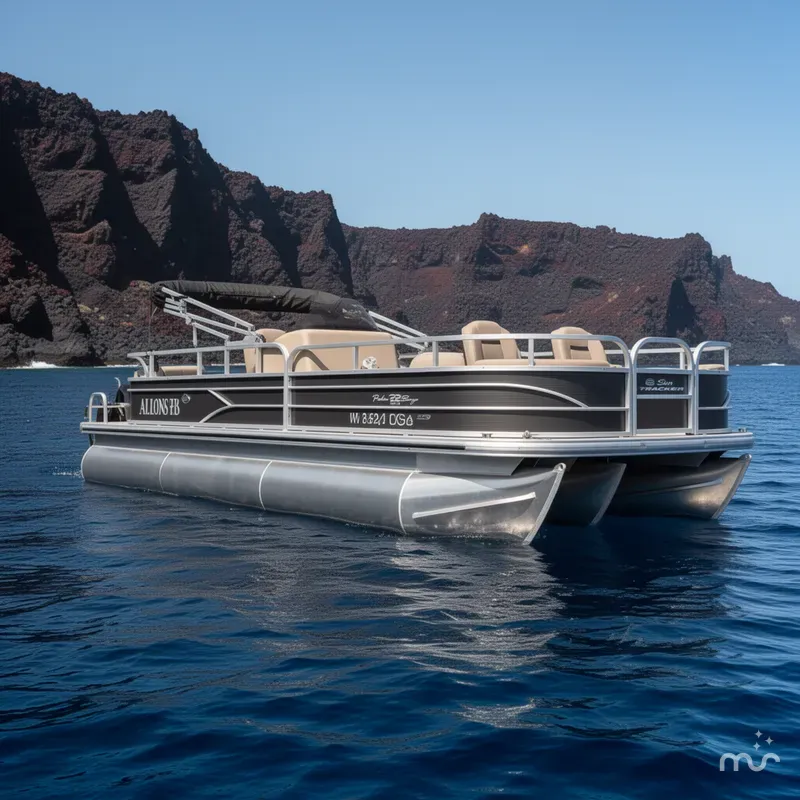 The Image of Sun Tracker Party Barge 22 Tritoon 2017 - 0