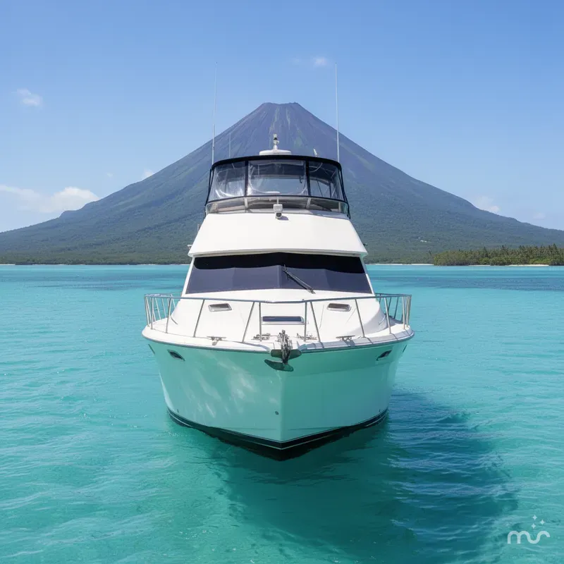 Slide: The Image of Bayliner 3988 Command Bridge Motoryacht 2000 - 1