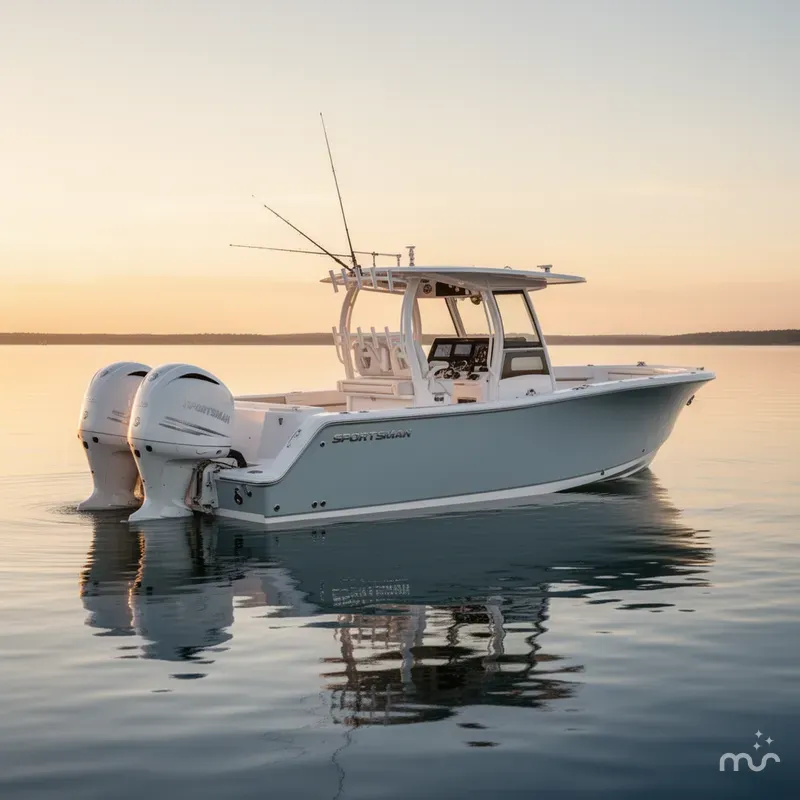 Slide: The Image of Sportsman Open 322 Center Console 2025 - 0