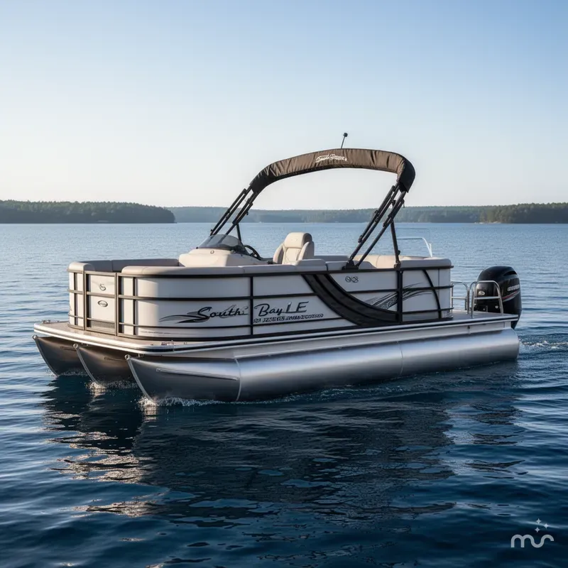 Slide: The Image of South Bay LE 224 RS 2.75 JAWS EDITION TRITOON 2026 - 2