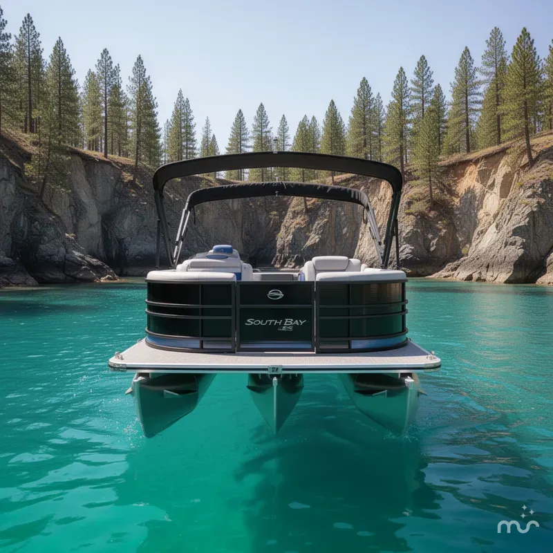 Slide: The Image of South Bay LE 224 RS 2.75 JAWS EDITION TRITOON 2026 - 3