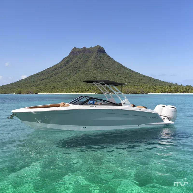Slide: The Image of Cobalt R8 Outboard 2026 - 2