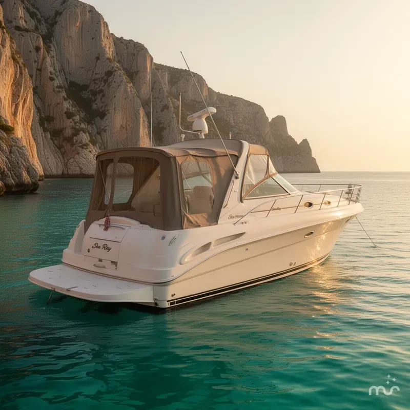 Slide: The Image of Sea Ray 340 Sundancer 2000 - 3