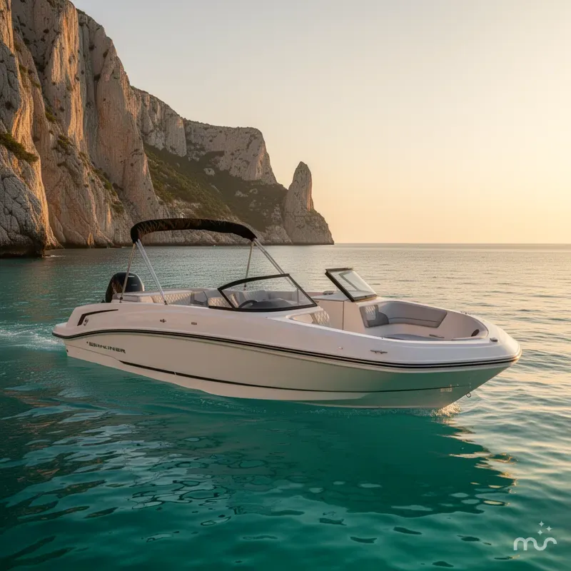 Slide: The Image of Bayliner VR6 Bowrider OB 2023 - 2