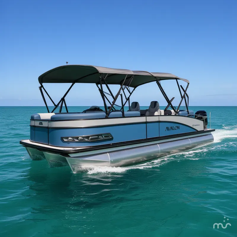 Slide: The Image of Avalon 2385 Catalina Quad Lounger Shift, Tri Toon High Performance 2026 - 1