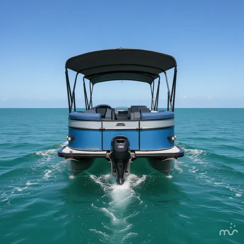 Slide: The Image of Avalon 2385 Catalina Quad Lounger Shift, Tri Toon High Performance 2026 - 2