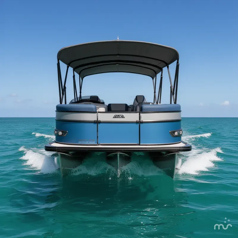 Slide: The Image of Avalon 2385 Catalina Quad Lounger Shift, Tri Toon High Performance 2026 - 3