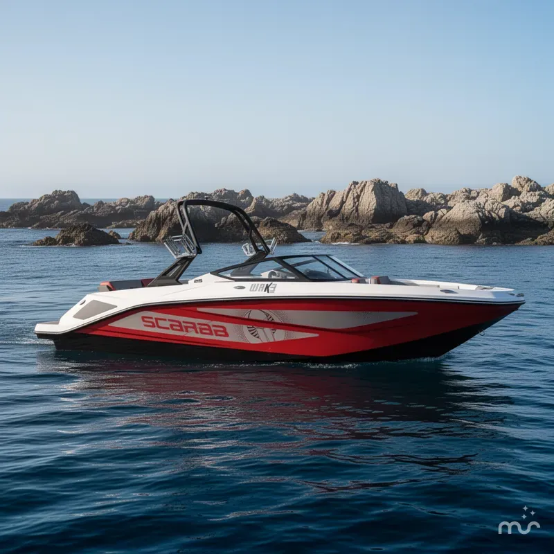 Slide: The Image of Scarab 215 LX Wake 2026 - 2