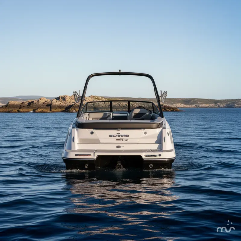 Slide: The Image of Scarab 215 LX Wake 2026 - 3