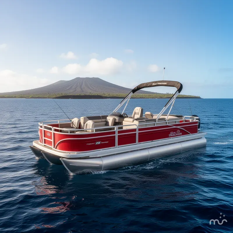 Slide: The Image of Sun Tracker Fishin' Barge 22 XP3 2026 - 4