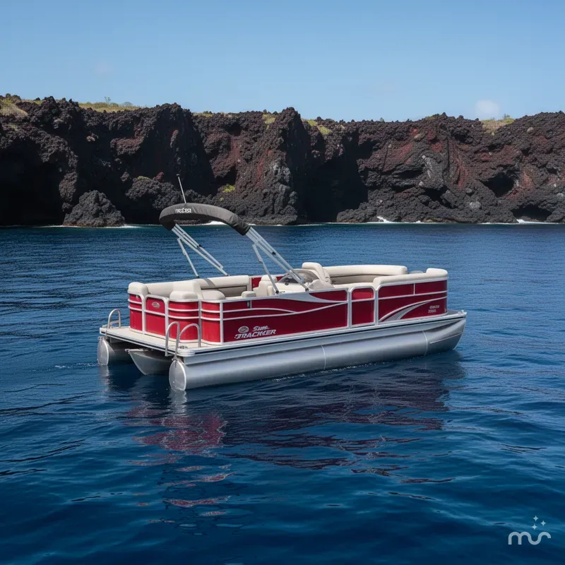 The Image of Sun Tracker Party Barge 18 DLX 2026 - 0