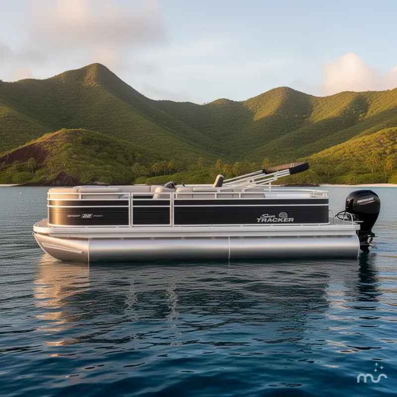 Slide: The Image of Sun Tracker SportFish 22 DLX 2026 - 2