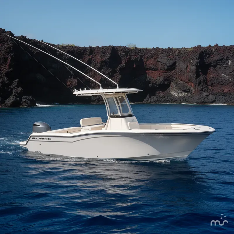 Slide: The Image of Grady-White Fisherman 236 2025 - 2