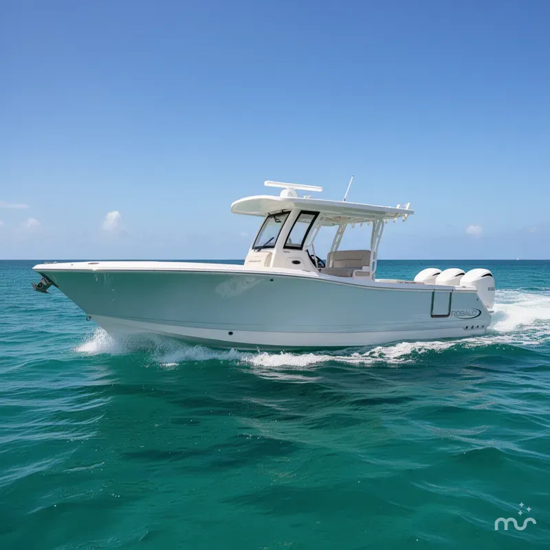 Slide: The Image of Robalo R300 Center Console 2026 - 1