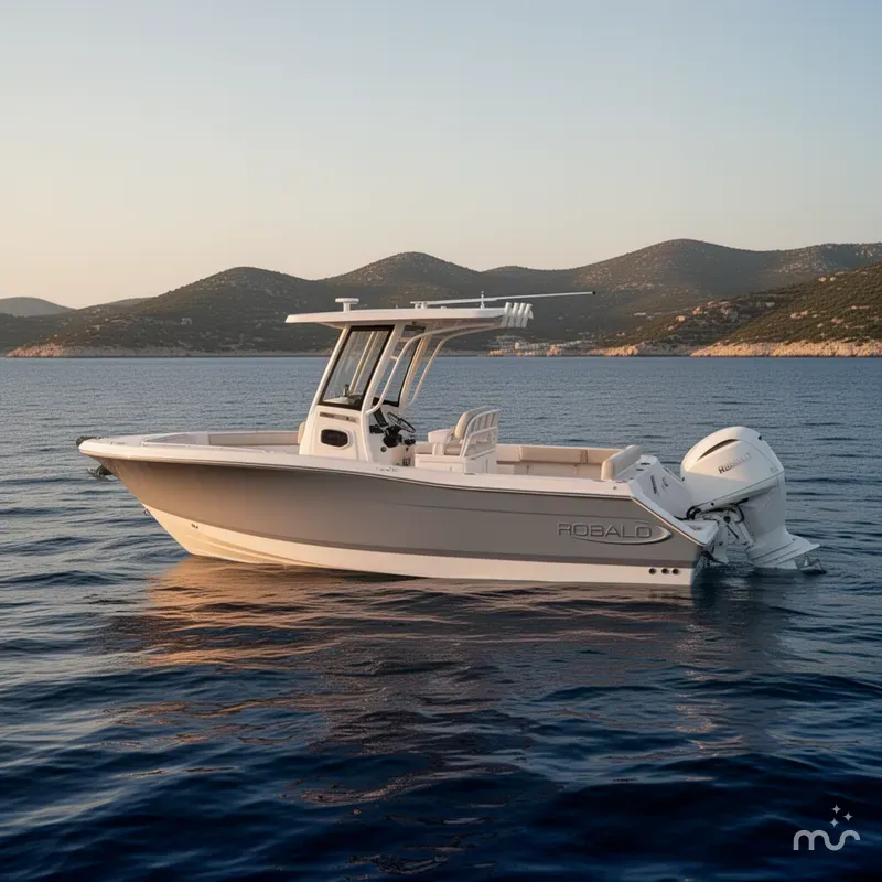 Slide: The Image of Robalo R250 Center Console 2026 - 2