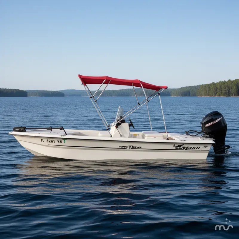 Slide: The Image of Mako Pro Skiff 17 CC 2012 - 0