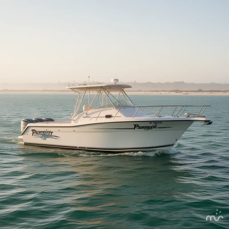 Slide: The Image of Pursuit 2800 Offshore 1997 - 0