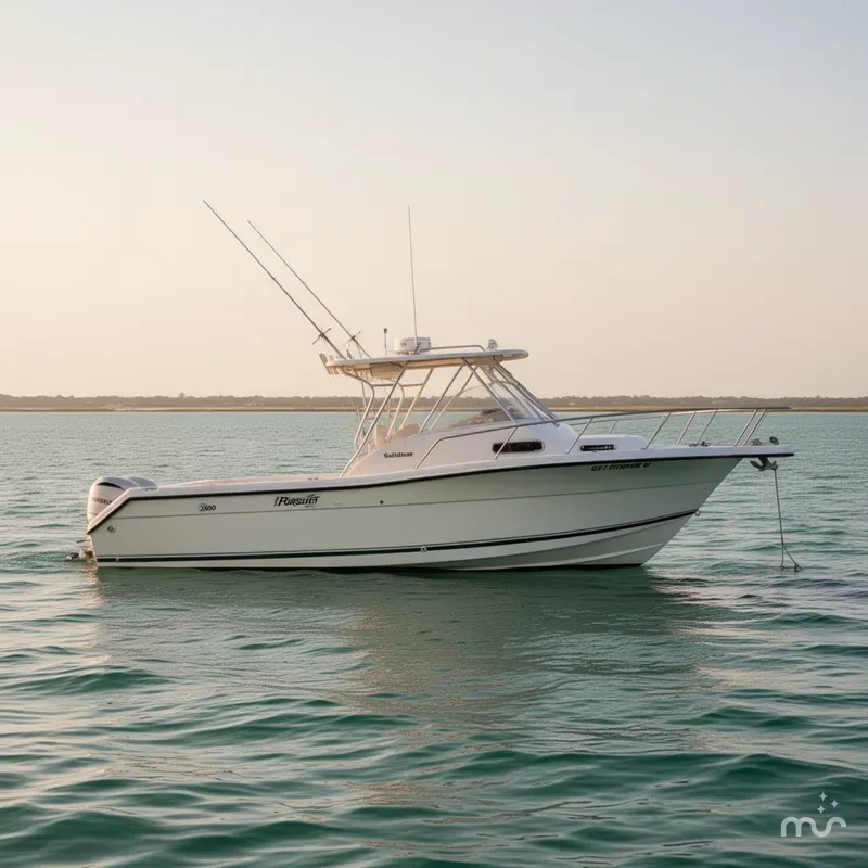 Slide: The Image of Pursuit 2800 Offshore 1997 - 4