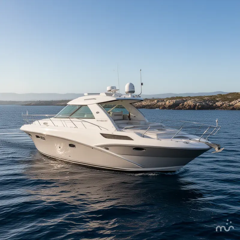 Slide: The Image of Sea Ray 450 Sundancer 2010 - 1