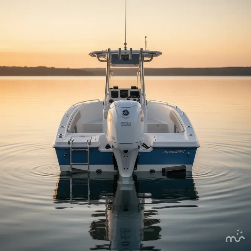 Slide: The Image of Aquasport 2200 Center Console 2024 - 1