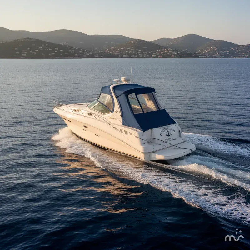 Slide: The Image of Sea Ray Sundancer 320 2003 - 2