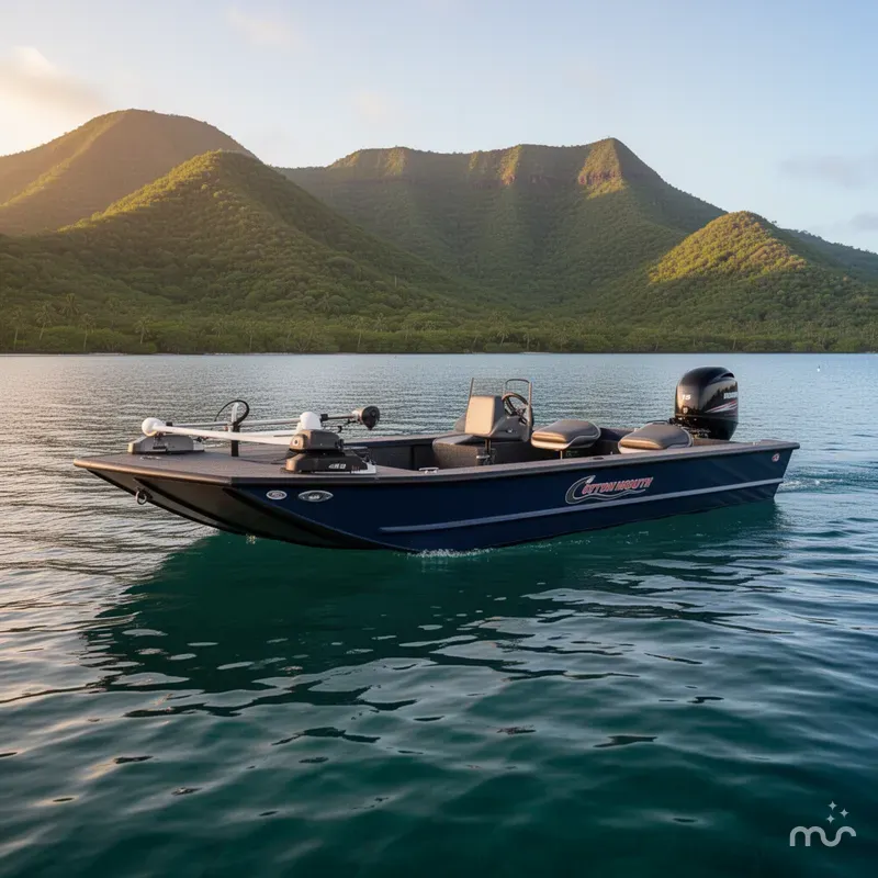 The Image of Cottonmouth custom 18 mud boat 2014 - 0