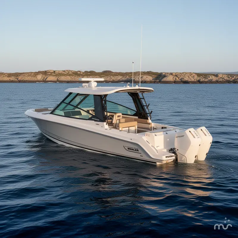 Slide: The Image of Boston Whaler 330 Vantage 2026 - 2