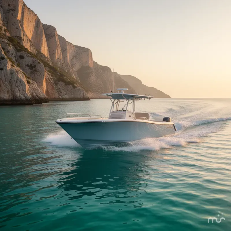 Slide: The Image of Sea Born LX24 Center Console 2024 - 1