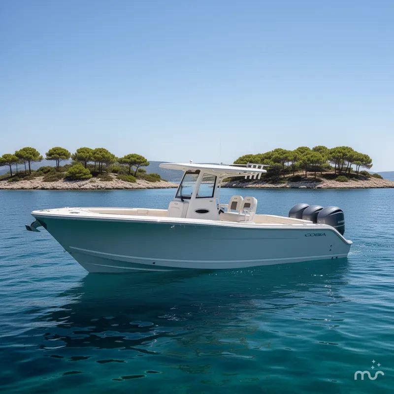 Slide: The Image of Cobia 285 Open Center Console 2026 - 2
