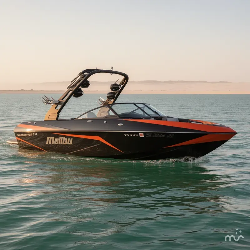 Slide: The Image of Malibu Wakesetter 21 VLX 2018 - 0