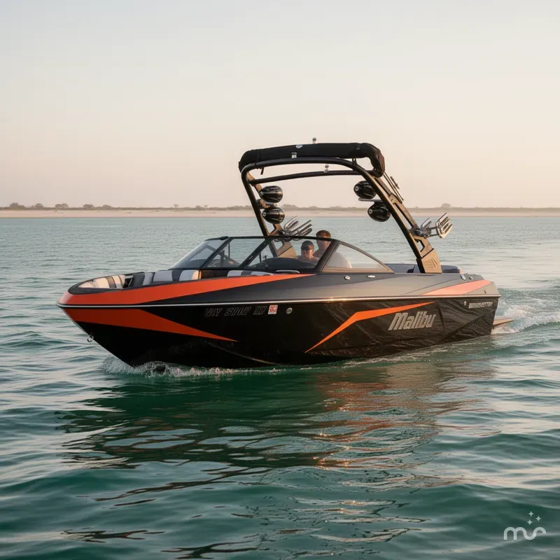 Slide: The Image of Malibu Wakesetter 21 VLX 2018 - 2
