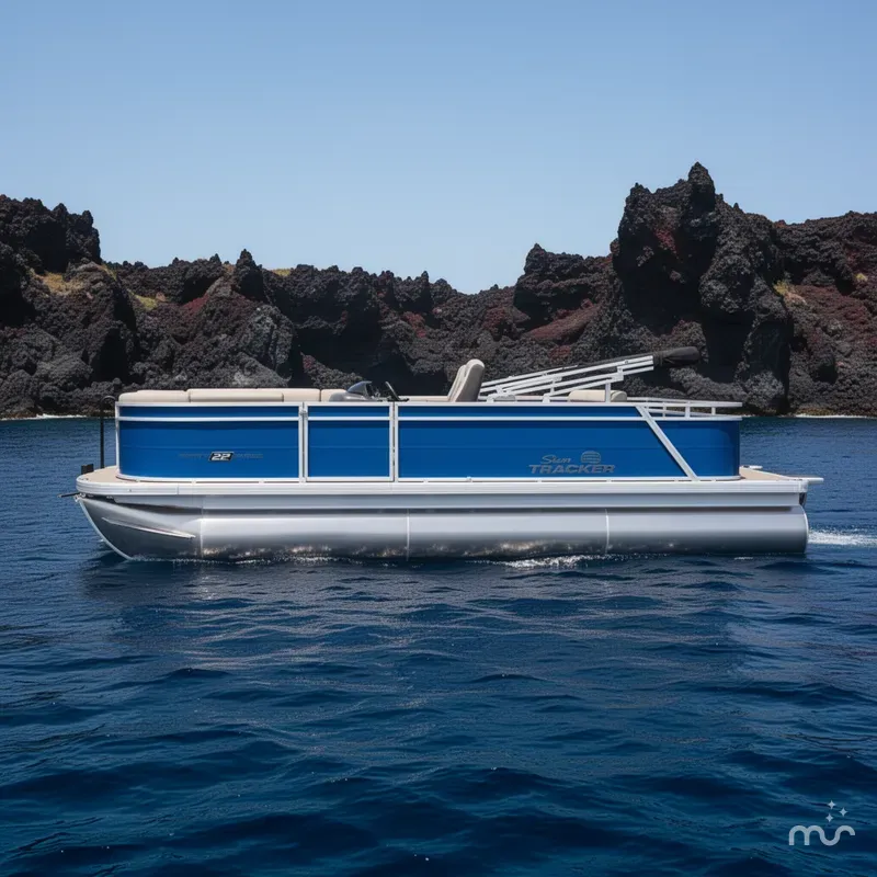 Slide: The Image of Sun Tracker Party Barge 22 RF XP3 2026 - 2