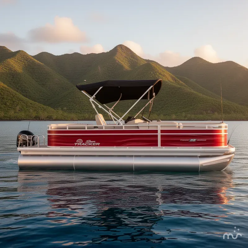 Slide: The Image of Sun Tracker Fishin' Barge 22 XP3 2026 - 2