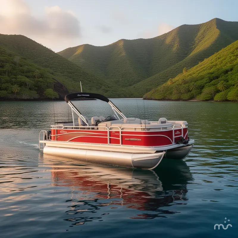 Slide: The Image of Sun Tracker Fishin' Barge 22 XP3 2026 - 4