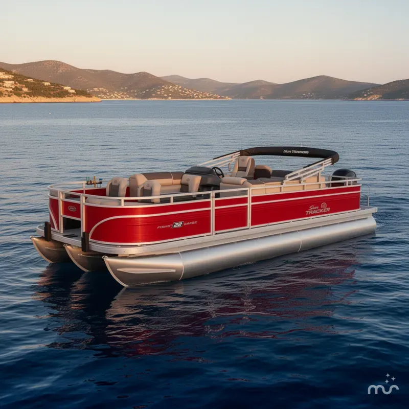 The Image of Sun Tracker Fishin' Barge 22 DLX 2026 - 0